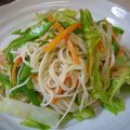まほじょ's cooksnap of when they made ナンプラーで簡単アジアン素麺ちゃんぷるー.