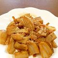 bineta's cooksnap of when they made シャキシャキ れんこんのきんぴら.