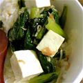 meg♡lion's cooksnap of when they made 豆腐と小松菜の中華あん.