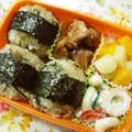 えれぼん's cooksnap of when they made 小松菜とじゃことおかかのおにぎり.