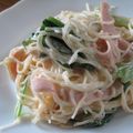 がるばんぞママ's cooksnap of when they made ✿魚肉ソーセージと小松菜の❀春雨パスタ✿.