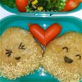 boyandgirl's cooksnap of when they made 秋☆栗くん☆簡単で可愛くキャラ弁.