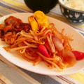 Marrietty's cooksnap of when they made ウインナーもやし炒め.