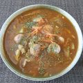 ryo2378's cooksnap of when they made ウインナーとたっぷり野菜のカレースープ♬.