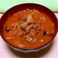 mama02♡'s cooksnap of when they made 韓国料理ーうま辛いキムチと豆もやしスープ.