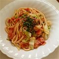 naomix0711's cooksnap of when they made レモンとオイスターソースの焼きうどん.