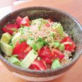 pali's cooksnap of when they made ～ 柚子胡椒アボトマトどんぶり ～.