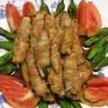 ライオンのスキッピィ's cooksnap of when they made 豚肉のニラねぎ巻き旨ダレ焼き.