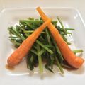 オレンジＺ's cooksnap of when they made 人参菜のおひたし.