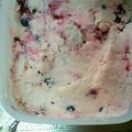 ともこ629's cooksnap of when they made ブルーベリーレアチーズケーキ☆アイス.