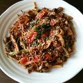 ｍａｒしゃん's cooksnap of when they made レンジで小松菜と春雨の麻婆風.