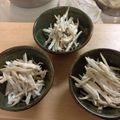 モランママ's cooksnap of when they made ごぼうと鶏ムネのサラダ.