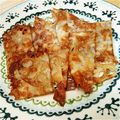 きなこもちゃ's cooksnap of when they made れんこんのかりかりチーズ焼き.