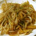 3967's cooksnap of when they made 節約おかず♪もやしじゃがのパパッと炒め!.