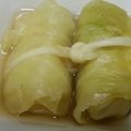 那菜ちゃん's cooksnap of when they made 甘酸っぱ*ロールキャベ酢.