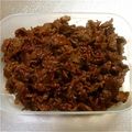 sunnyfrag's cooksnap of when they made 牛肉のしぐれ煮.