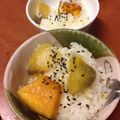 がうでぃ's cooksnap of when they made 南瓜と薩摩芋のおこわ.