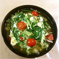 ククぱど's cooksnap of when they made 水菜とプチトマトの玉子とじ.
