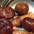 悩み者's cooksnap of when they made 栗とクルクル豚肉の甘辛炒め.