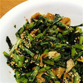まったりすーさん's cooksnap of when they made 大根菜（抜き菜）ときつねの和風炒め♪.