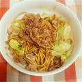 ヨネ38's cooksnap of when they made お好みソースで作る！野菜たっぷり焼きそば.
