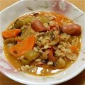 よこぴよにゃん's cooksnap of when they made ひよこ豆と大麦の入ったヘルシー野菜スープ.