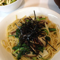 ぶちもに's cooksnap of when they made ほうれん草としいたけの和風パスタ.