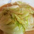 curisupin's cooksnap of when they made ∮生姜入り✰彡キャベツとシメジの味噌煮∮.