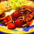 P_heaven's cooksnap of when they made 簡単！秋鮭のムニエル和風トマトソース.