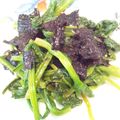 お腹がぐう's cooksnap of when they made ノンベイ直伝♪ホウレン草はワサビ醤油っす.