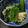 yoshie999's cooksnap of when they made からし菜とえのきのおかか和え.