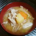 ROMEO　's cooksnap of when they made 野菜たっぷりの豚汁.