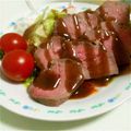 ぶーちゃんぶたぶた's cooksnap of when they made ＊Xmas＊　ローストビーフ.