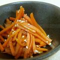 のんちごはん♡'s cooksnap of when they made 超簡単！人参のきんぴら.