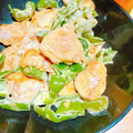 プー♡'s cooksnap of when they made 【楽めし】ささみとピーマンの醤油マヨ炒め.