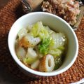 ふか谷's cooksnap of when they made 白菜とちくわのあったか煮物♪.