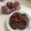 Marino's cooksnap of when they made チョコたっぷりカントリーマアム風クッキー.