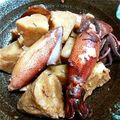こぶたの母さん's cooksnap of when they made 秋が来た！サトイモとヤリイカの煮物.