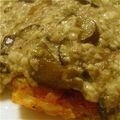 ねむりひめ's cooksnap of when they made もちもち芋餅のとろりん豆腐あんかけ.
