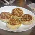 魔女めぐ's cooksnap of when they made そうだ鰹で✿魚ハンバーグ.