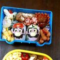 manami884's cooksnap of when they made マリオ大好きキャラ弁.
