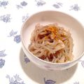なつめタロー's cooksnap of when they made しらたきと舞茸のガーリックポン酢炒め.