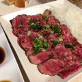asianinaz's cooksnap of when they made わが家のテッパンおもてなし★牛のたたき.