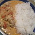 そよかぜママ's cooksnap of when they made アフリカ料理　ココナッツとチキンのカレー.