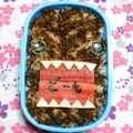 シャンプーハット's cooksnap of when they made ☆簡単キャラ弁♪どーもくん♪.