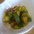 stablo's cooksnap of when they made ☆アボカドのおかかあえ☆.