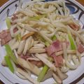 わたママ's cooksnap of when they made パスタ風♪きのこバター醤油焼きうどん.