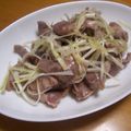 わたママ's cooksnap of when they made ★コリコリ砂肝の辛ねぎ和え★おつまみ系～.