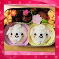 しっぽ251's cooksnap of when they made キャラ弁☆プードルちゃん♪.