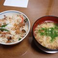 KADOちゃん's cooksnap of when they made ふんわり卵のお吸い物.